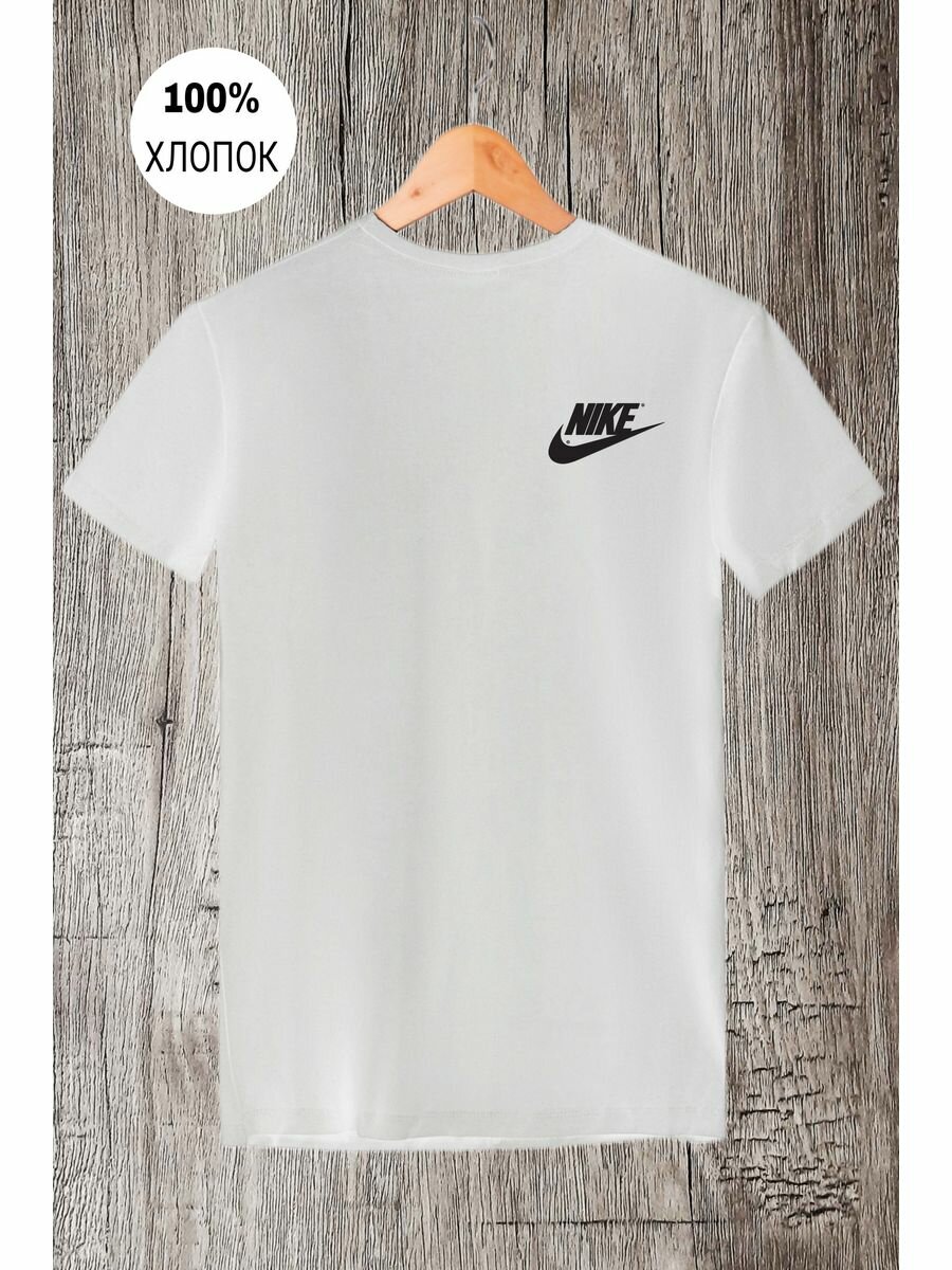 фото Футболка с принтом Бренд Найк Nike 1