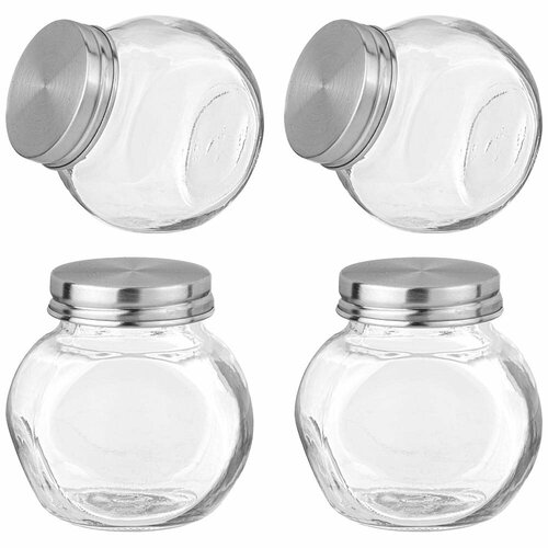 Набор емкостей для специй195 мл 4шт agness KSG-671-105