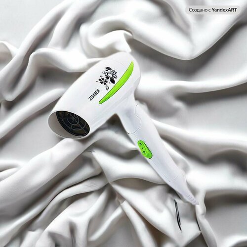 Фен для волос Zimber, 2 скорости, 1200 ВТ
