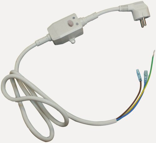 Изображение товара Шнур сетевой с УЗО для водонагревателя универсальный, 230В 16/0,03А .