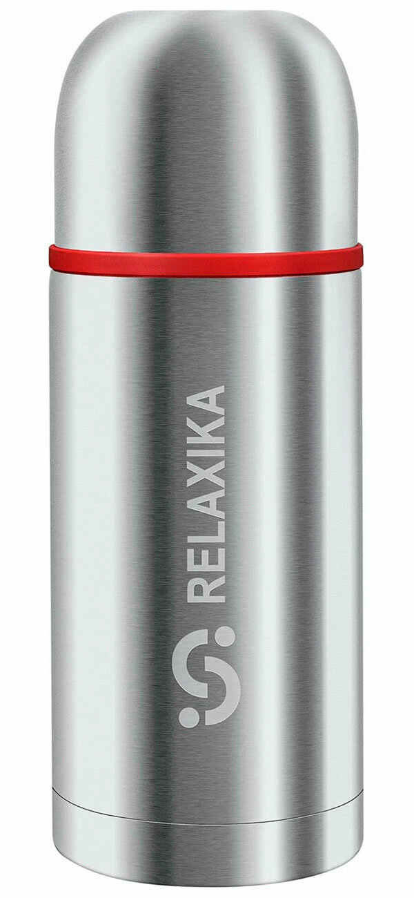 Термос Relaxika 102, 1 литр, в термочехле, стальной (R102.1000.1P)