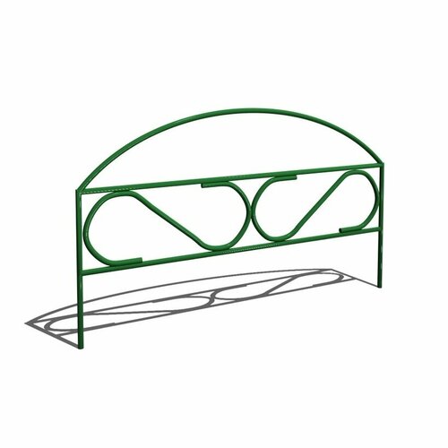 Заборчик садовый узкий h 0,39м х0,64, 5шт, общая длина 3,2 м, Тверь-М