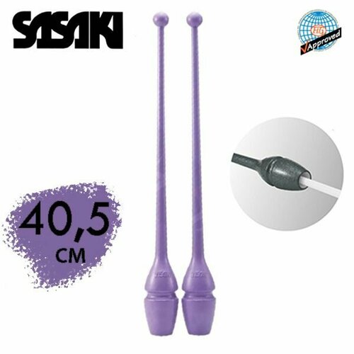 Булавы SASAKI M-34JKH 40,5см. PP(Фиолетовый) FIG фиолетовый