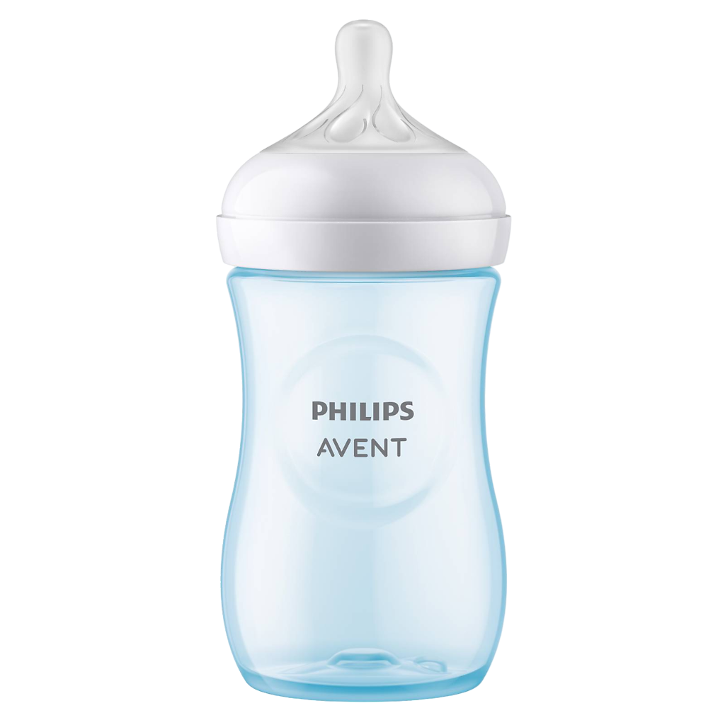 Philips Avent Бутылочка для кормления медленный поток Natural Response 1+ SCY903/21 260 мл 1 шт