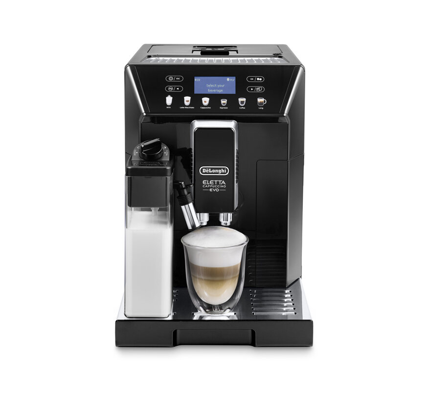 Кофемашина De'Longhi Eletta Cappucino Evo ECAM46.860, черный