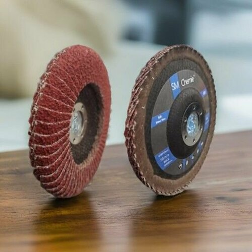 Круг шлифовальный лепестковый Ф125мм зерно 40 SM Chemie