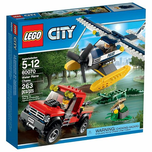 Конструктор LEGO City 60070 Преследование на гидроплане