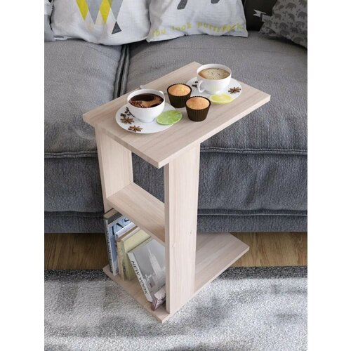 Стол журнальный приставной Дуб