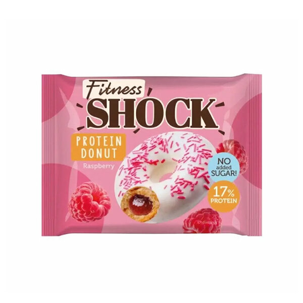 FITNESSHOCK Protein Donut 70г (коробка 9шт) (Raspberry)