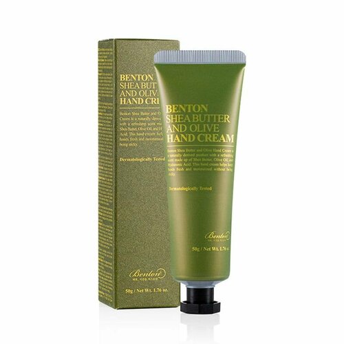 BENTON Увлажняющий крем для рук с маслом ши и оливы Shea Butter And Olive Hand Cream