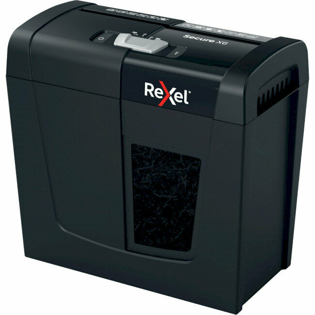 Уничтожитель бумаг Шредер Rexel Secure X6 EU black