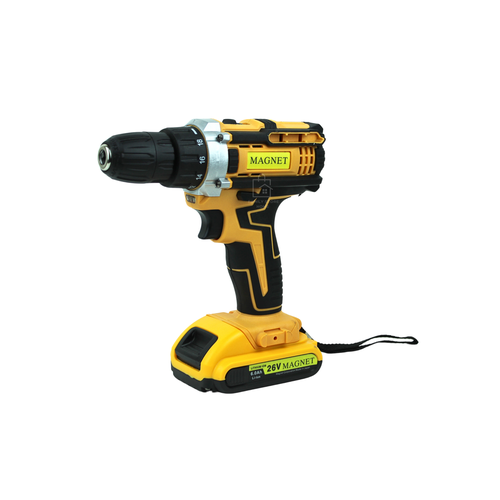 Аккумуляторная дрель шуруповерт 2 аккумулятора 26В 4499₽