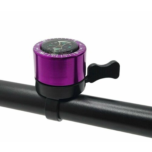 Звонок на самокат - велосипед Компас сиреневый 550₽