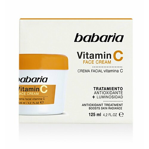 Набор из 3 штук Тонизирующий крем для лица BABARIA с витамином C 50мл