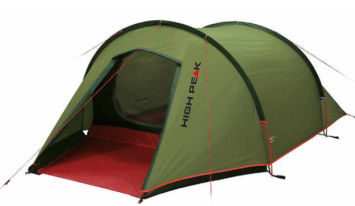 Палатка High Peak Kite 3 LW зеленая
