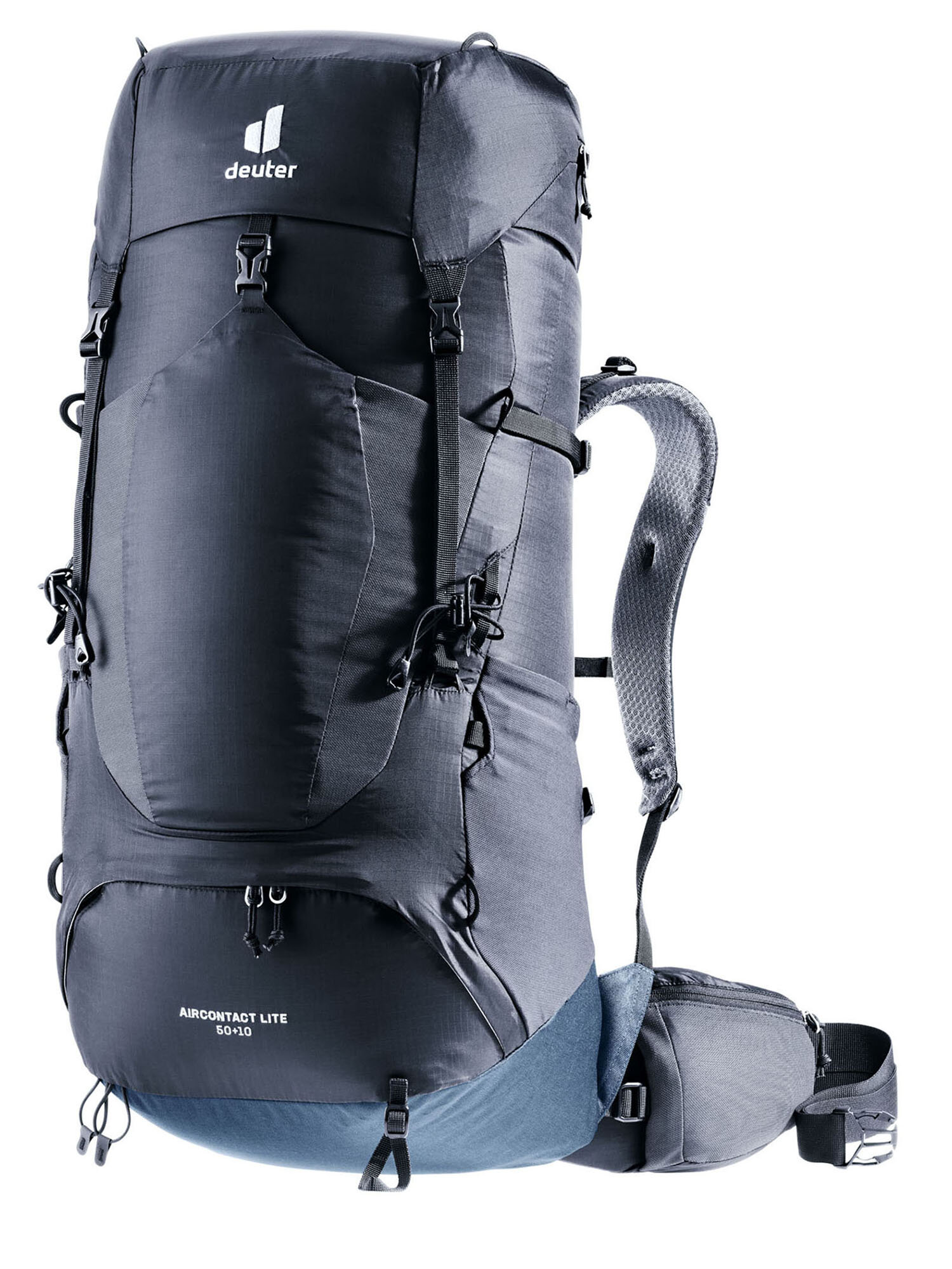 Рюкзак deuter Aircontact Lite 50+10,  Black-Marine