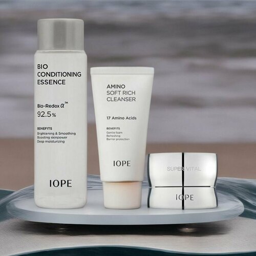IOPE Набор популярных ходовых миниатюрIOPE Best Solution New Bio kit 3 items 1200₽