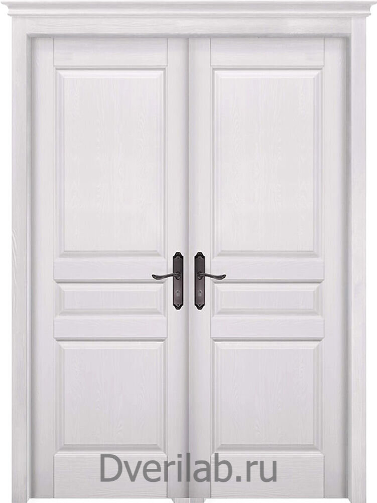 фото Межкомнатная дверь шпон Атлантис-2 дуб натуральный со стеклом