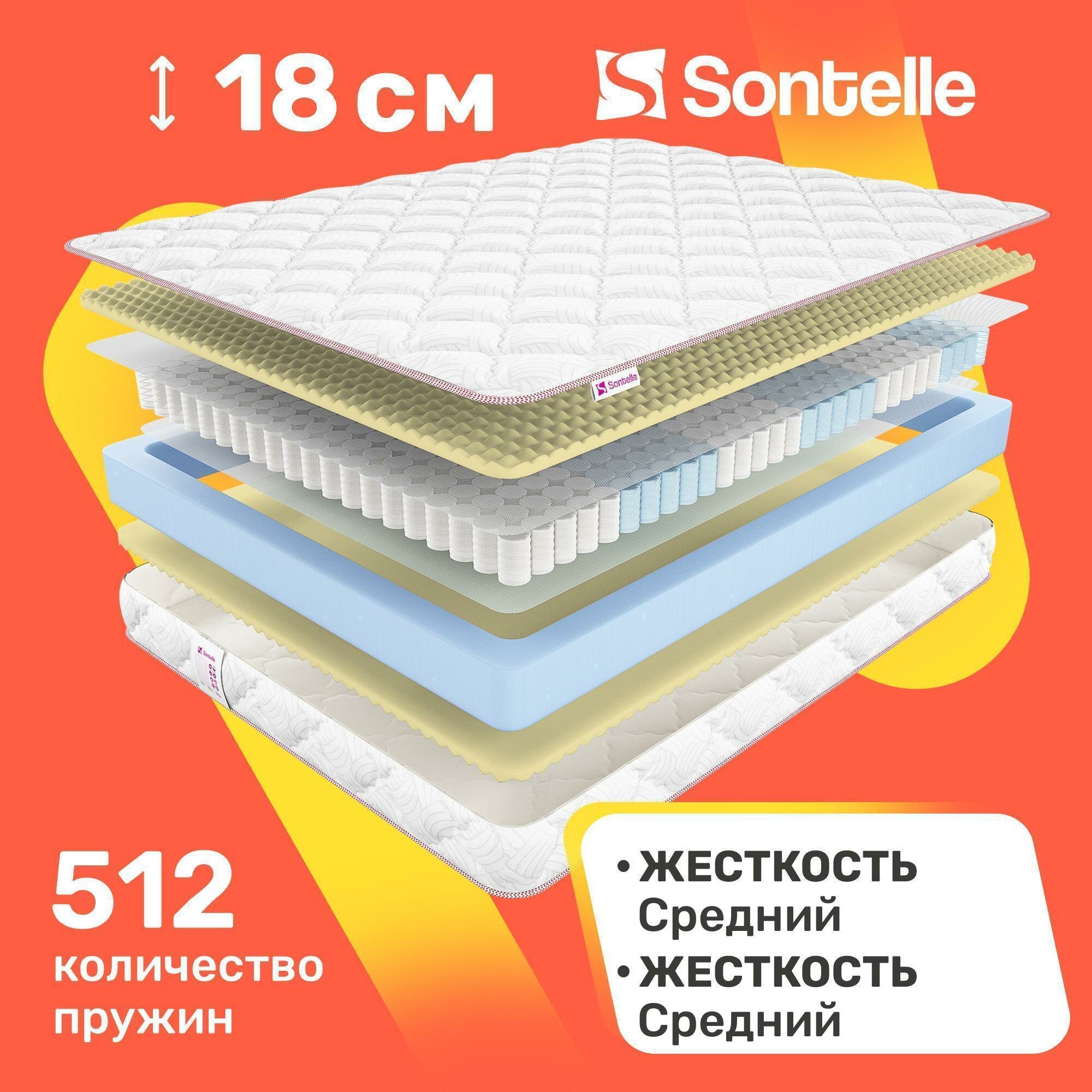 Матрас Sontelle Effect Balance 70х160