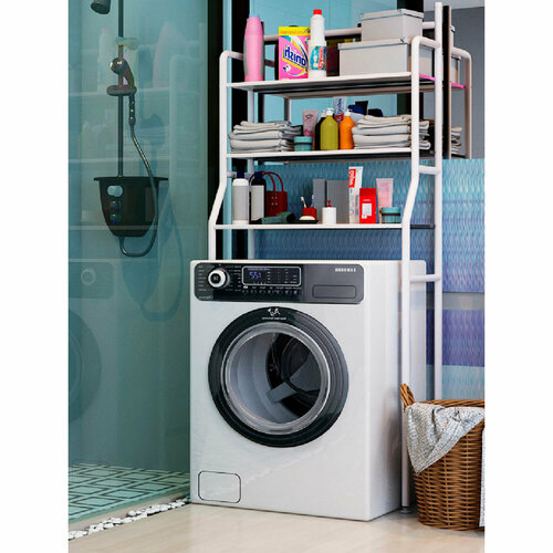 Стеллаж для ванной полка для стиральной машины 1682₽