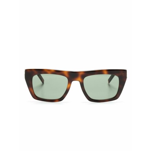 Солнцезащитные очки Saint Laurent, коричневый