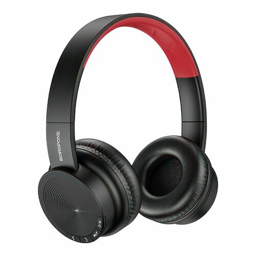 Bluetooth гарнитура BOROFONE BO11 Maily BT 50 35 мм накладная громкость - черный 1850₽