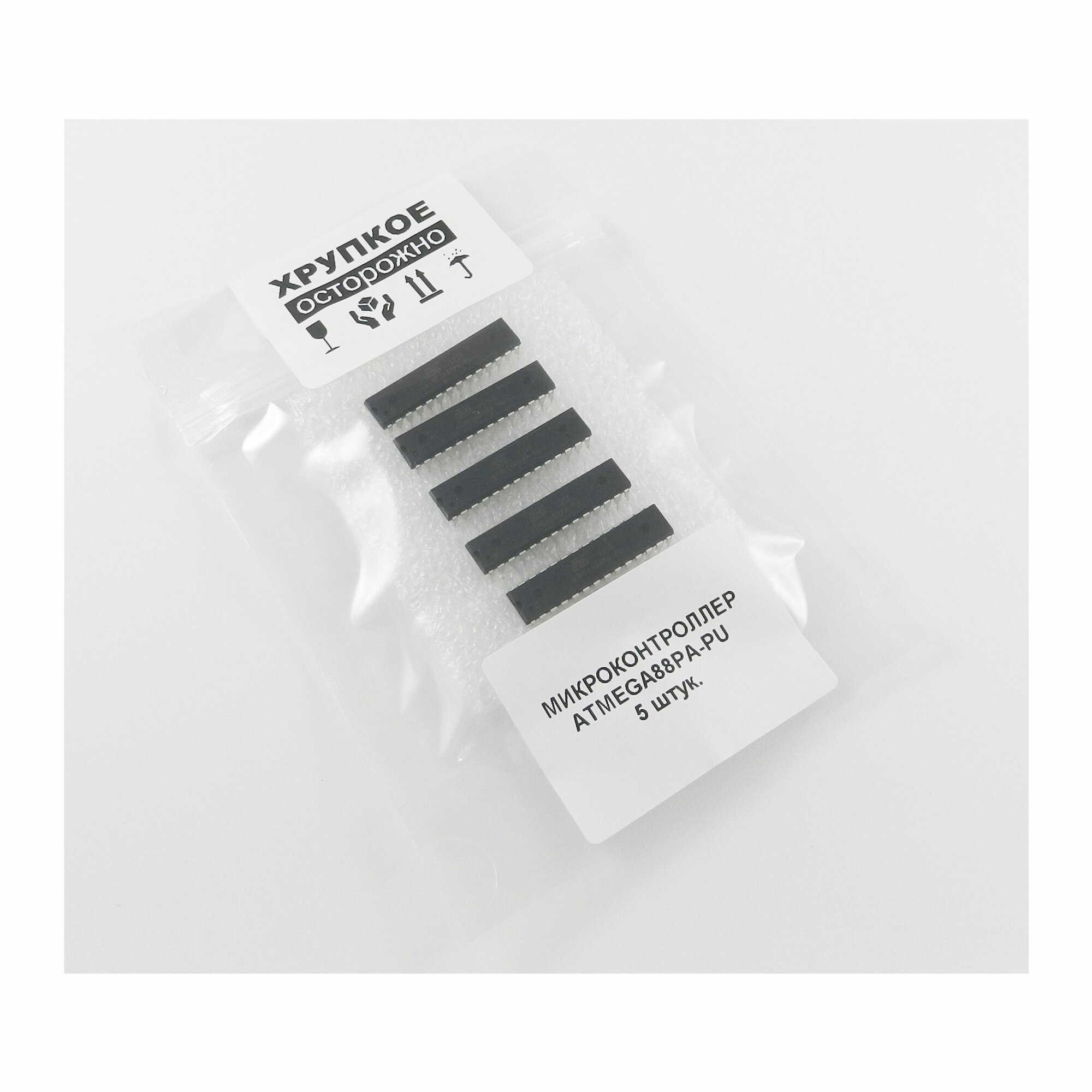 Микроконтроллер ATMEGA88PA-PU, Микроконтроллер 8-бит AVR, DIP28