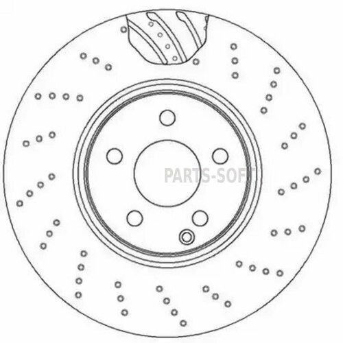 JURID 562404JC тормозной диск 19870₽
