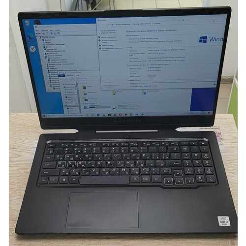 156 Ноутбук Honor Hunter Intel Core i7-10750H DDR4 16GB SSD 512 GB GTX 1660ti Windows 10 7000000₽