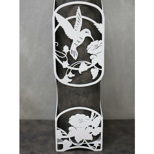 Держатель для туалетной бумаги, полка напольная с накопителем для 4 рулонов A. R. COMPANY16 , цвет белый