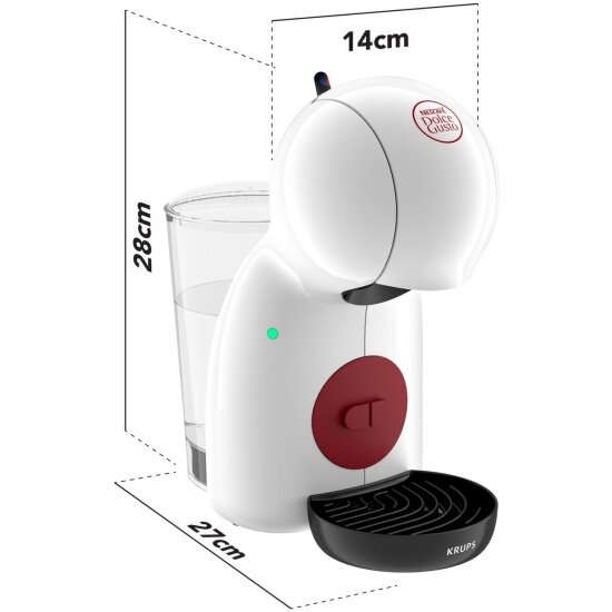 Кофемашина Krups KP1A31P16 Dolce Gusto Piccolo белый — фото 1