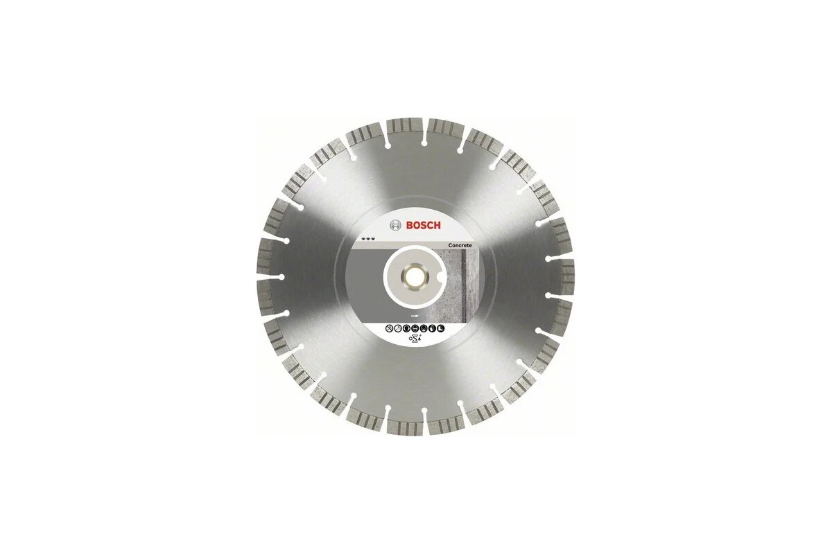 Алмазный диск по бетону Best for Concrete 450×254×36×12 мм Bosch 2608602660