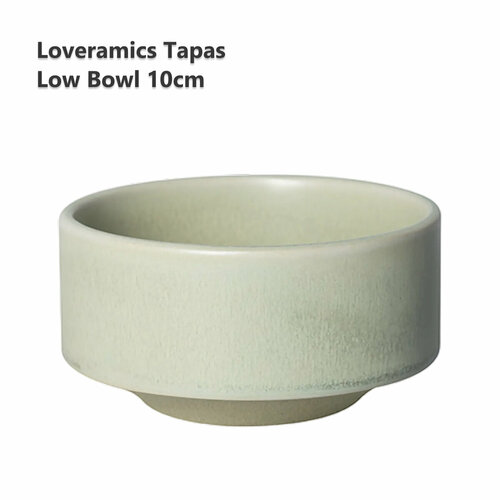 Салатник керамический Loveramics Tapas 10 см Low Bowl S Matte Light Green D114-23BLG 528₽