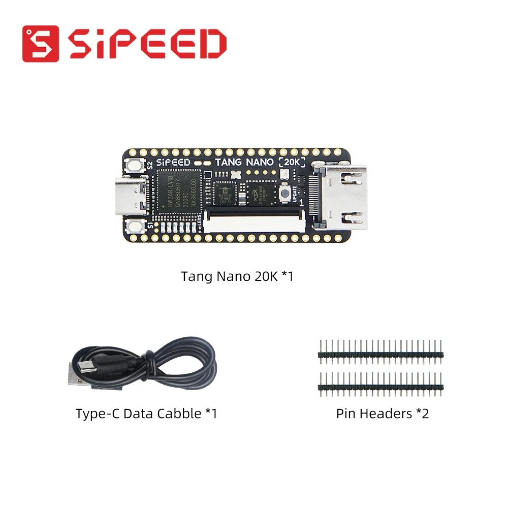 Sipeed Tang Nano 20K FPGA платформа