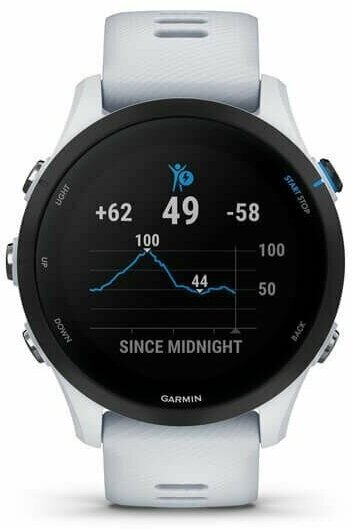 Спортивные часы Garmin Forerunner 255 Music Whitestone 010-02641-31 — фото 1
