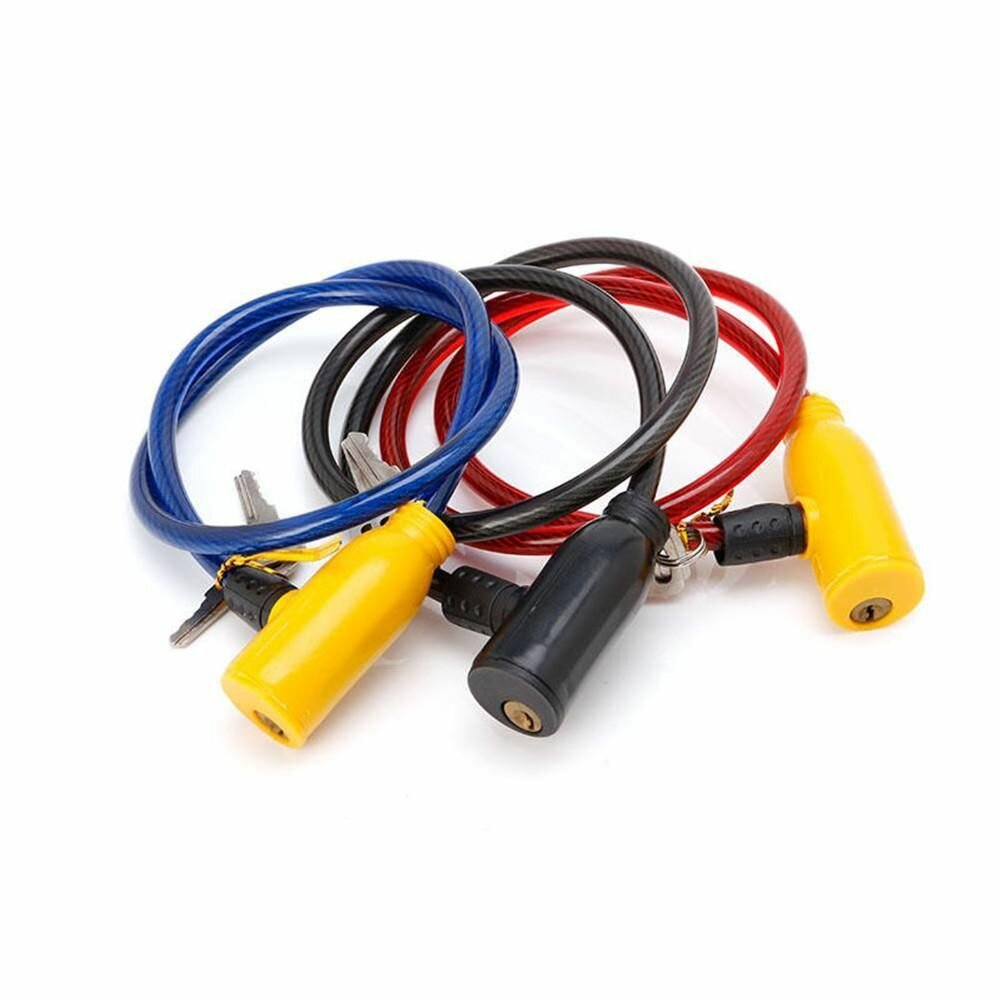 Замок велосипедный тросовый (600 мм) -1шт — фото 1