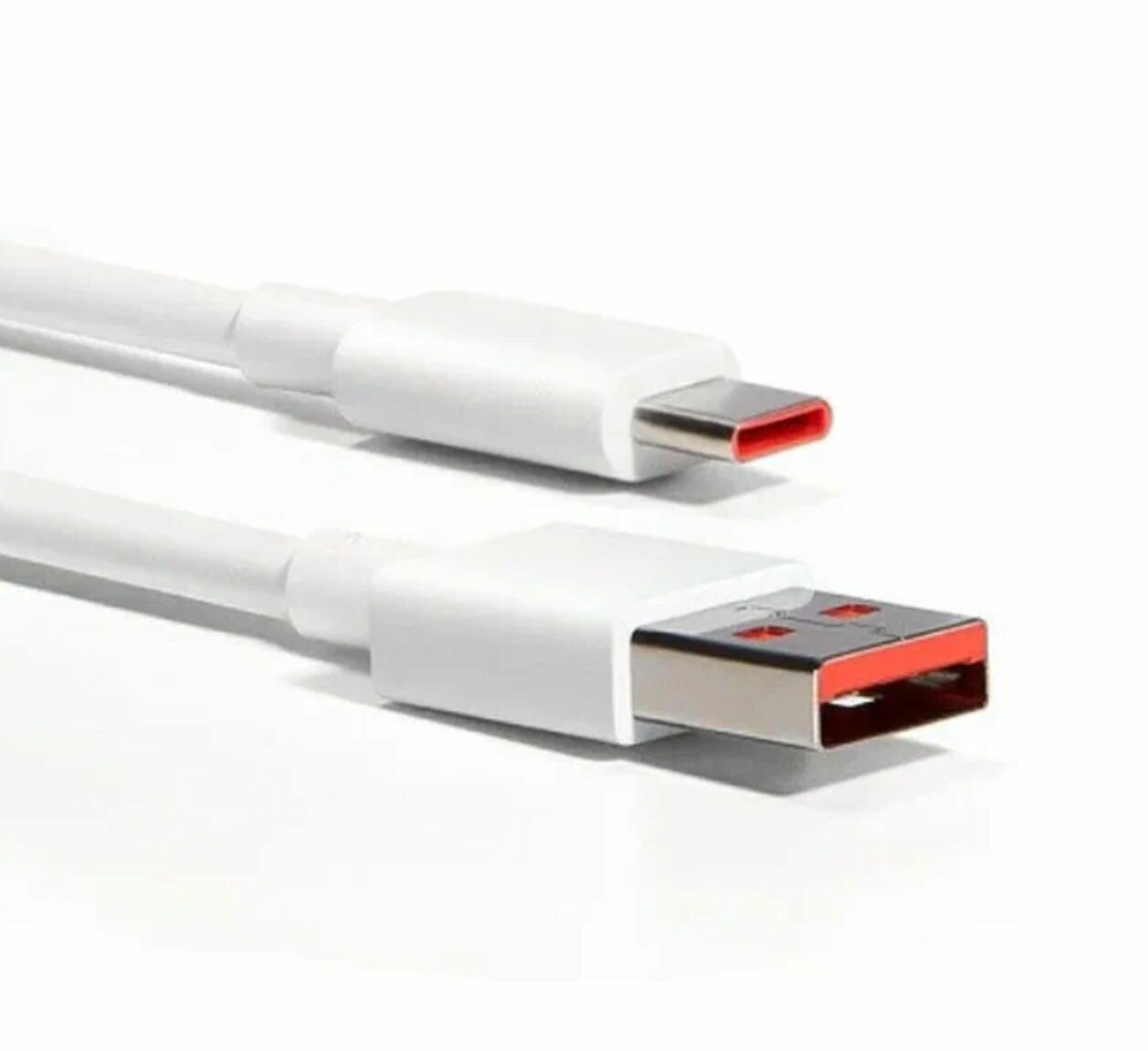 Кабель USB Type C 120Вт, 6А, быстрый заряд, Type-C разъем, Turbo Charge провод 67Вт — фото 1
