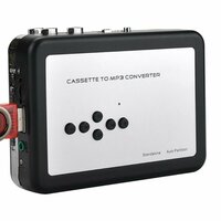 Кассетный магнитофон, цифровой преобразователь записи в MP3, USB-захват для ноутбуков и персональных компьютеров