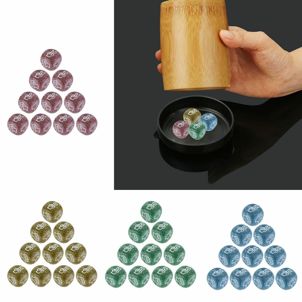 Кубики игральные кости для настольных игр, кости — фото 1