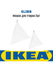 Мешки для стирки белья Икеа Слибб 2 шт ikea Slibb