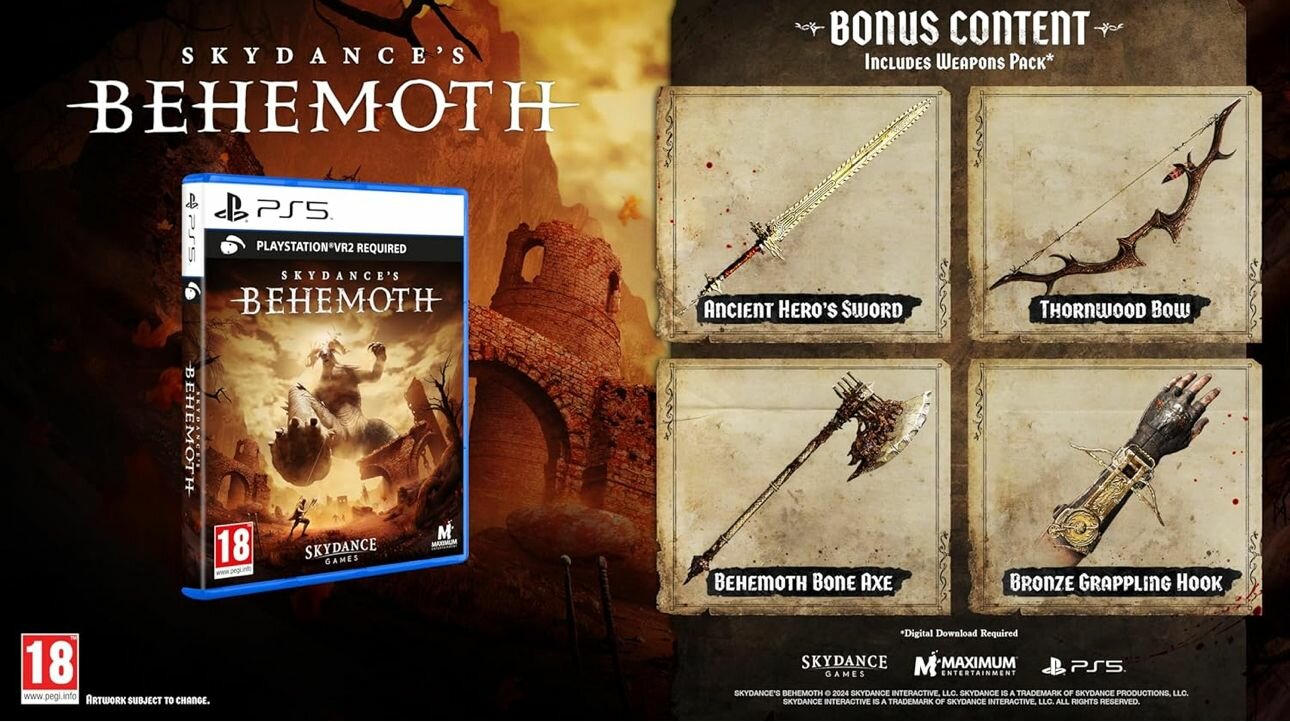 Видеоигра Skydance's Behemoth — фото 1