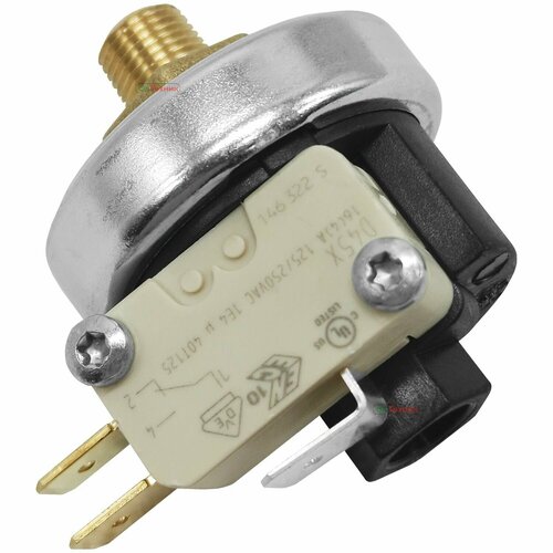 Универсальное реле давления XP110 4 BAR (2-6 bar) 16A, 3 контакта