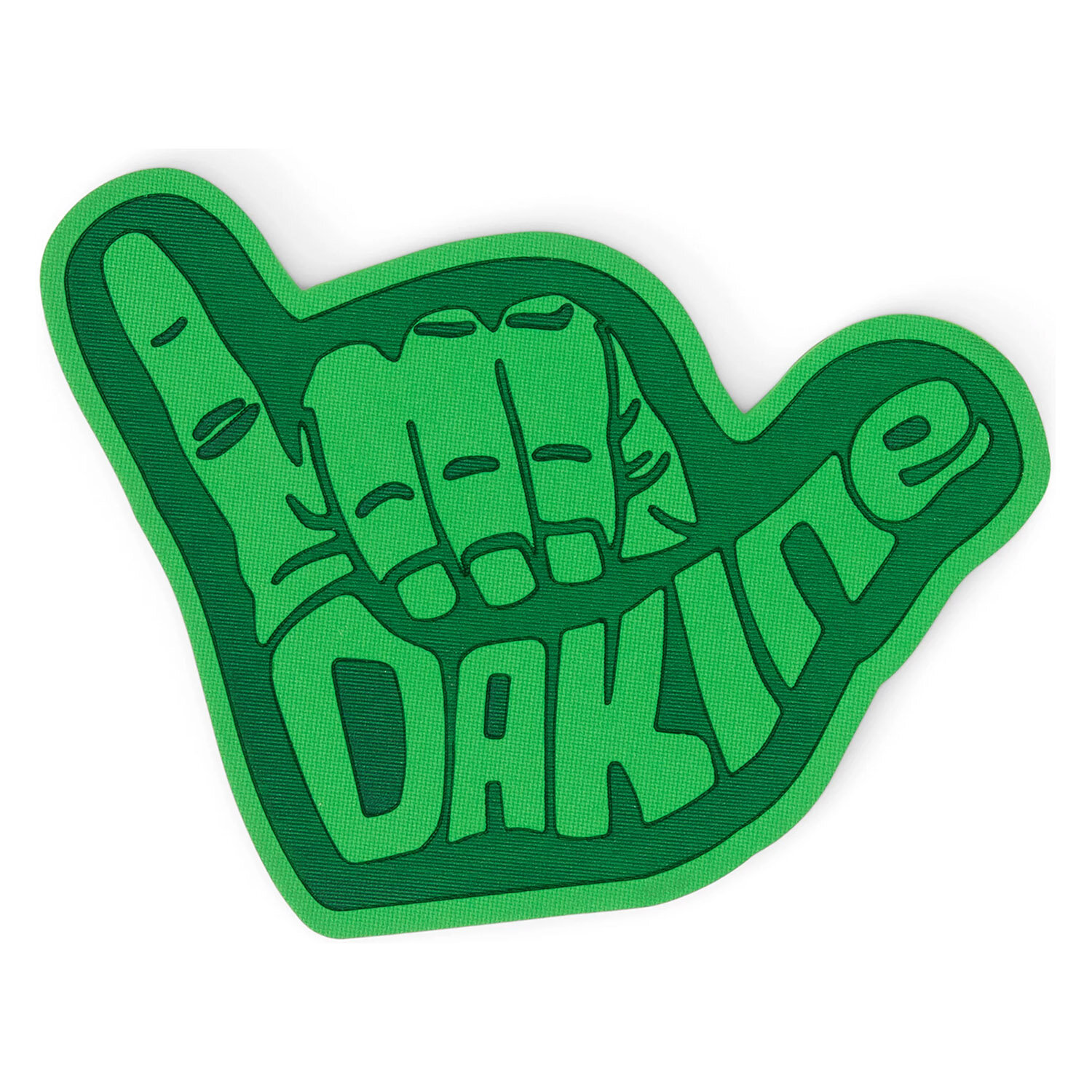 Наклейка на сноуборд Dakine Shaka Stomp Green