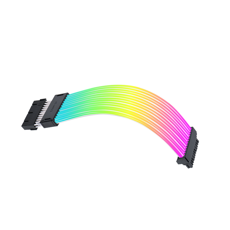 LIANLI Strimer RGB Cable 4th Generation Wireless Version, 24-Pin Motherboard, without Transmitter, Power Extension Cable, RGB Cable — фото 1