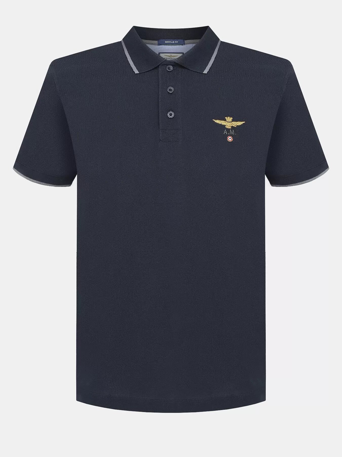 Поло Aeronautica Militare, размер M, темно-синий