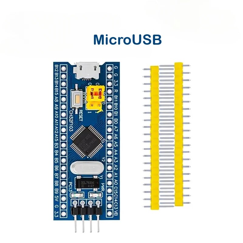Модуль платы разработки STM32F103C8T6, MicroUSB