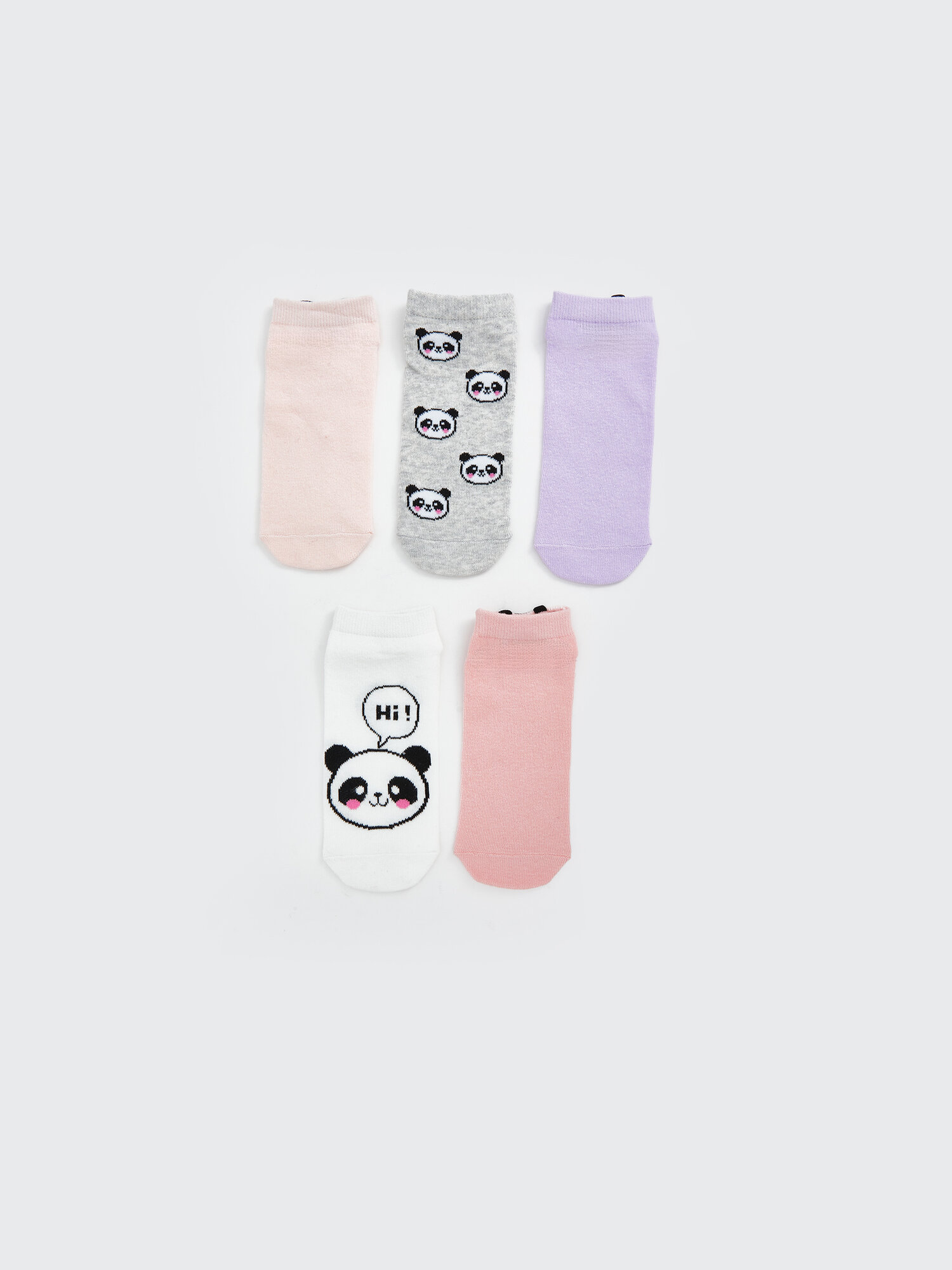 Носки LC Waikiki 5 пар размер 27-29 pink