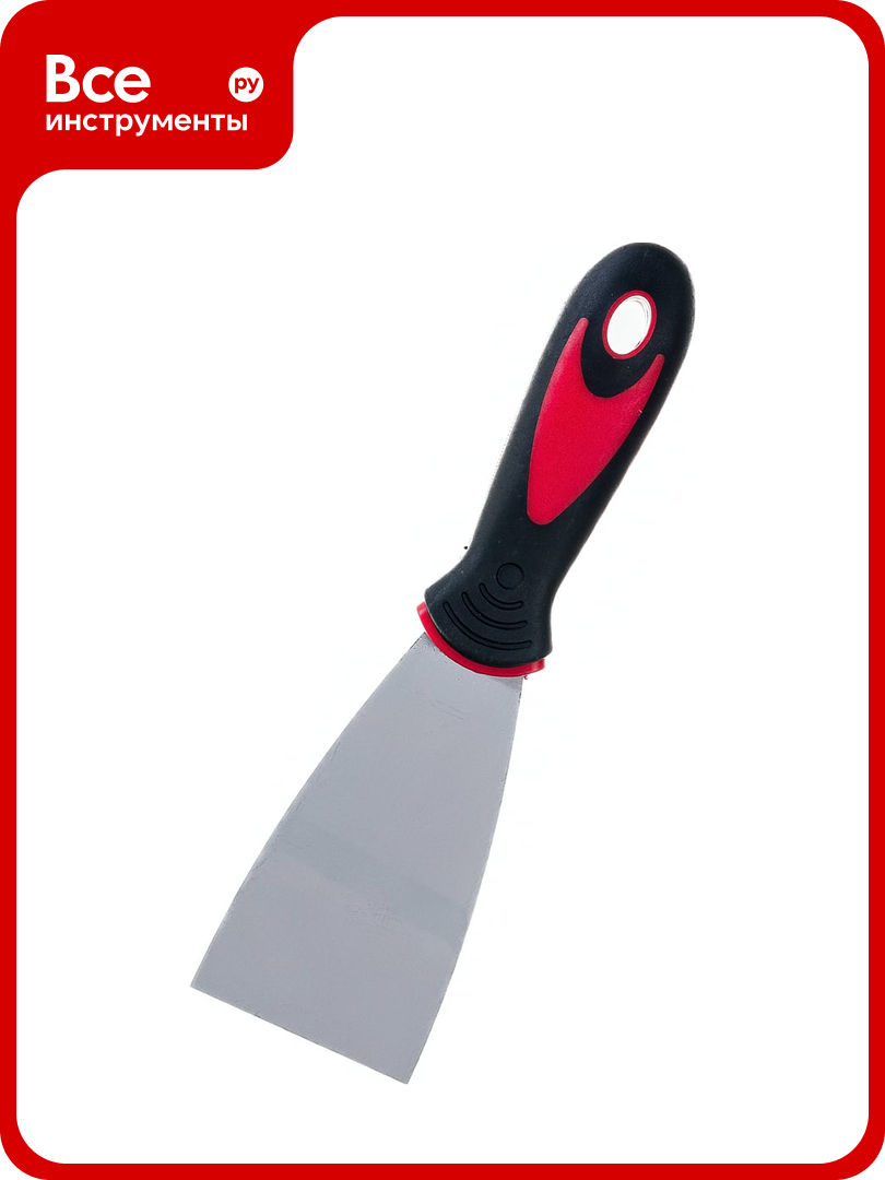 Шпательная лопатка из нержавеющей стали 60 мм 2-компоннетная ручка MATRIX 85506