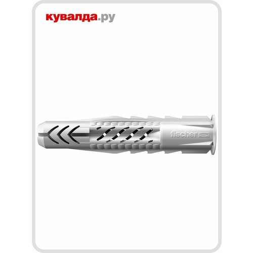 фото Дюбель универсальный нейлоновый fischer ux 6x35 с буртом (уп. 100 шт.), уп.