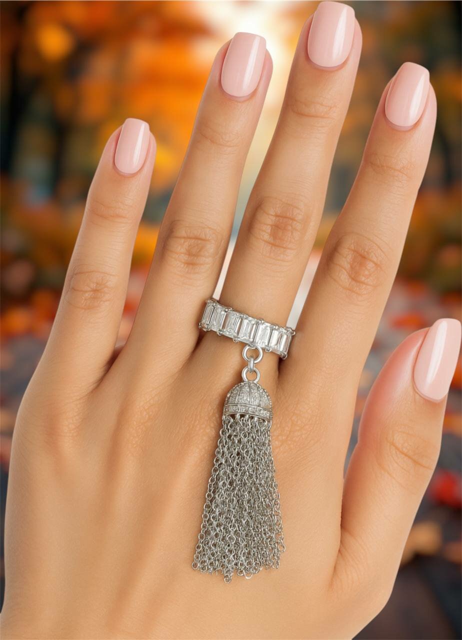 Кольцо-кулон, авантюрин